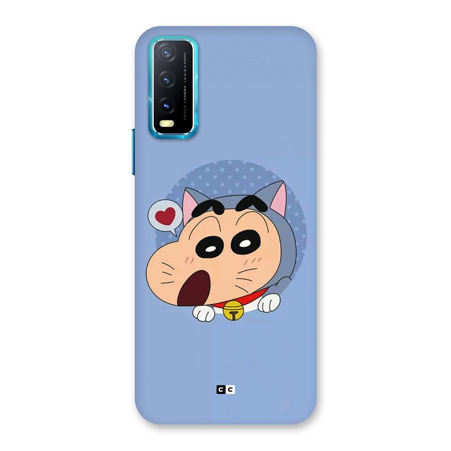 Cat Shinchan Back Case for Vivo Y20