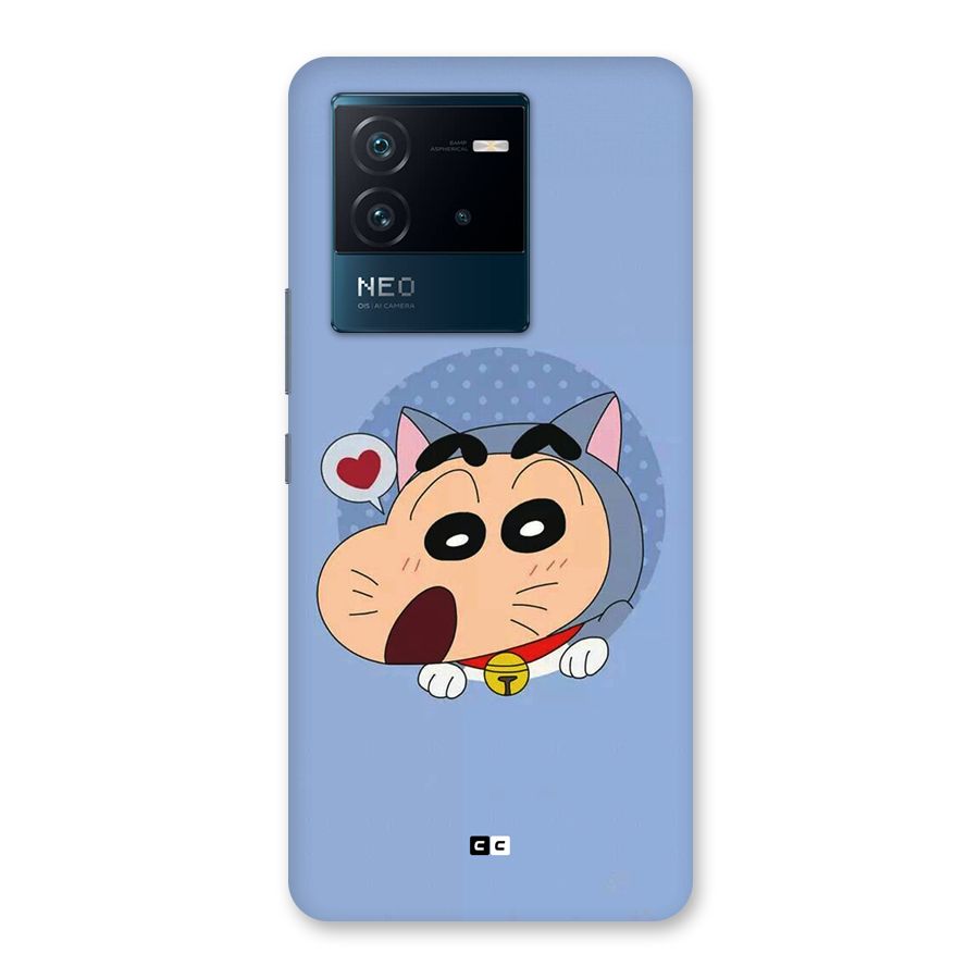 Cat Shinchan Back Case for Vivo iQOO Neo 6 5G
