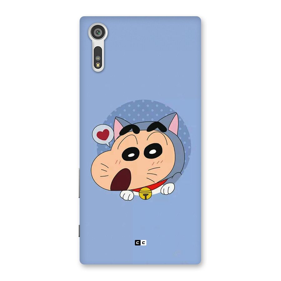Cat Shinchan Back Case for Xperia XZ