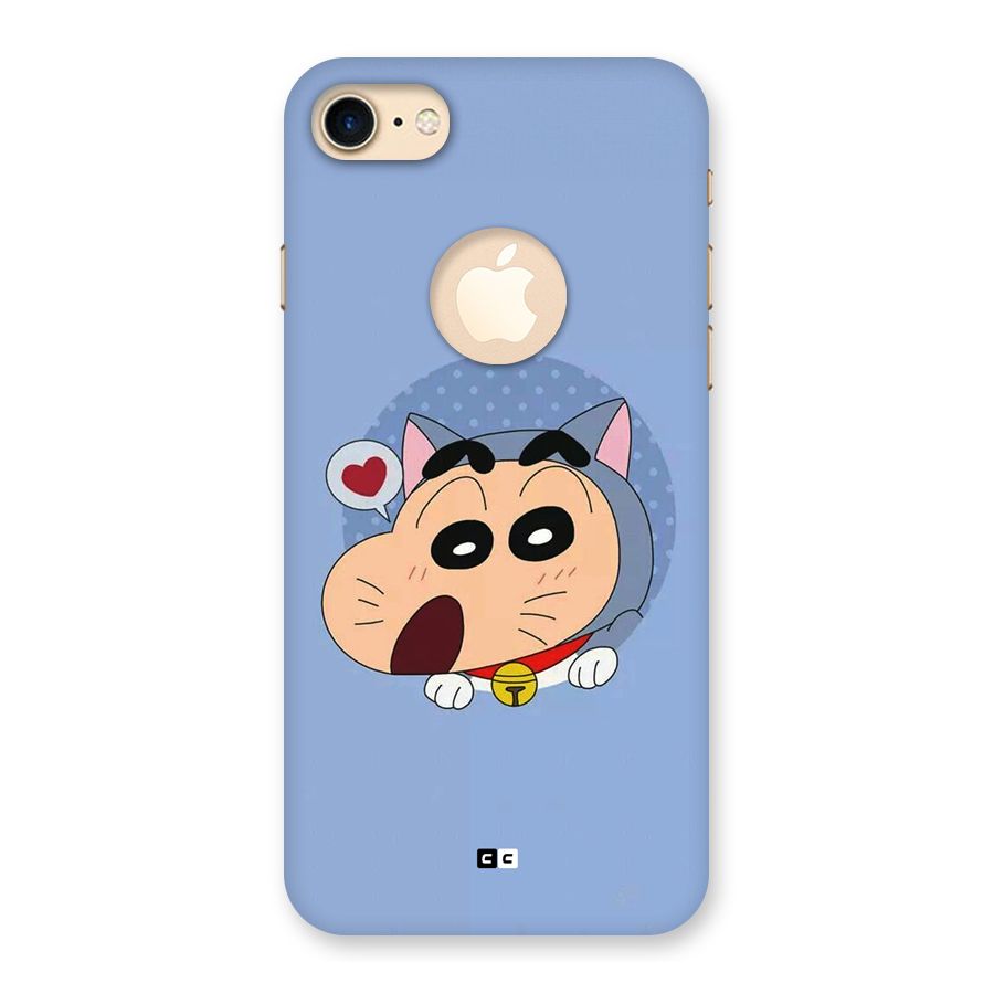 Cat Shinchan Back Case for iPhone 7 Logo Cut