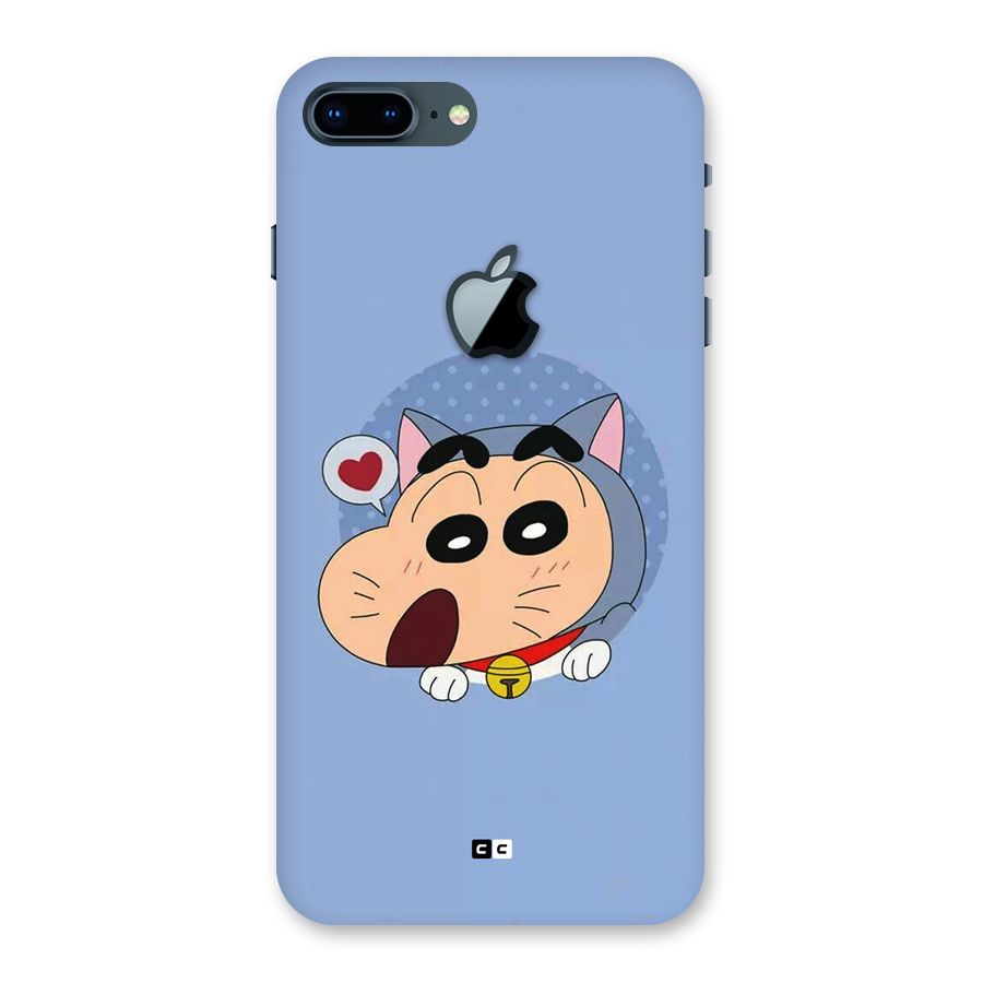 Cat Shinchan Back Case for iPhone 7 Plus Apple Cut