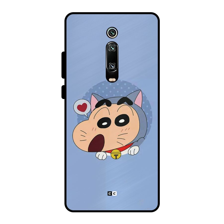 Cat Shinchan Metal Back Case for Redmi K20