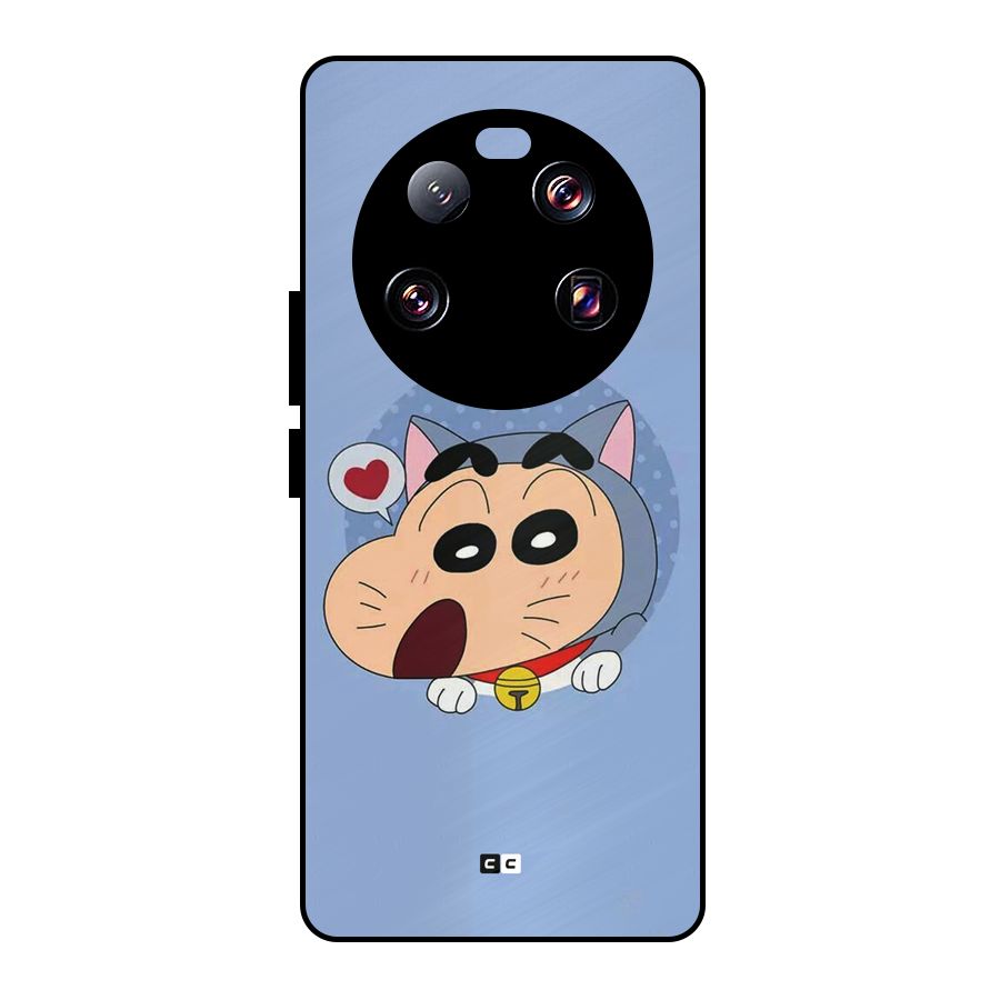 Cat Shinchan Metal Back Case for Xiaomi 13 Ultra