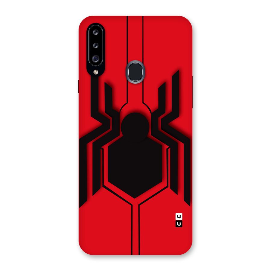 Center Spider Back Case for Galaxy A20s