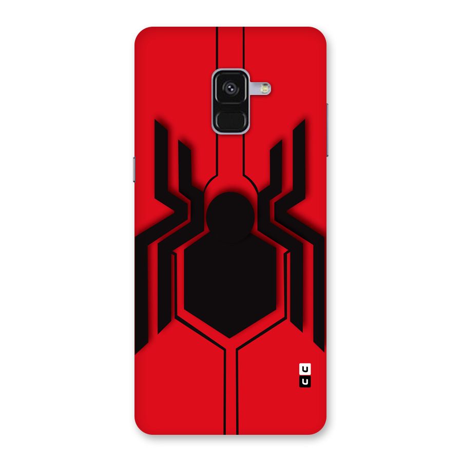 Center Spider Back Case for Galaxy A8 Plus