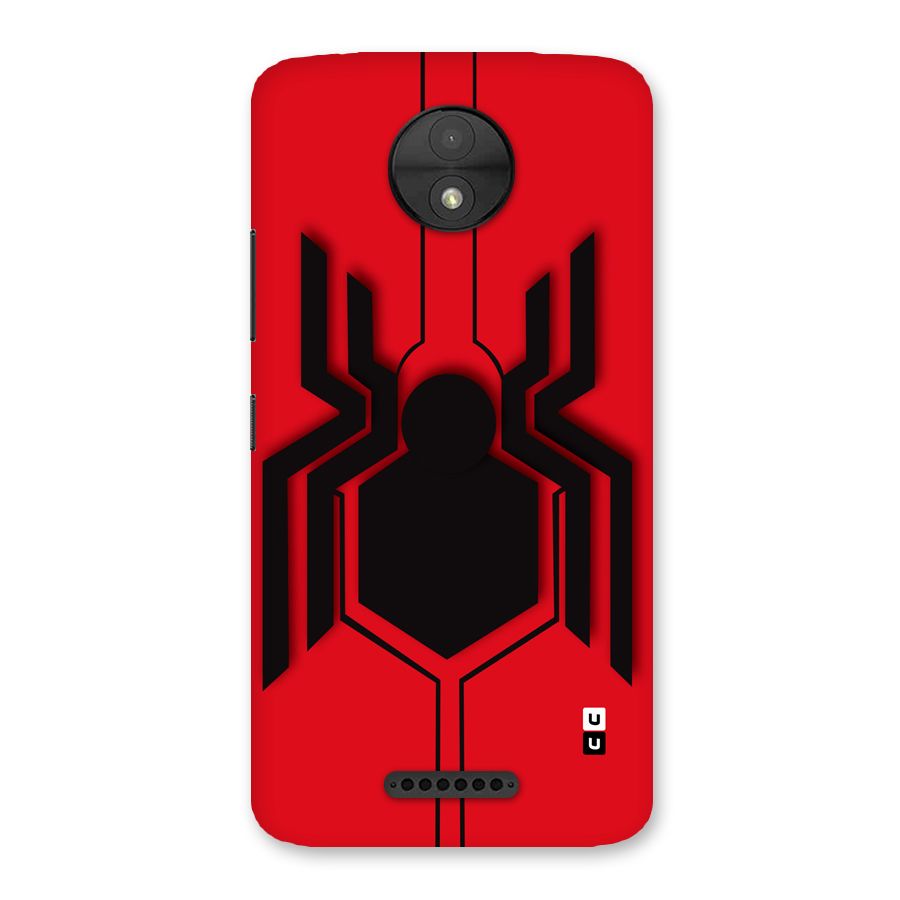 Center Spider Back Case for Moto C