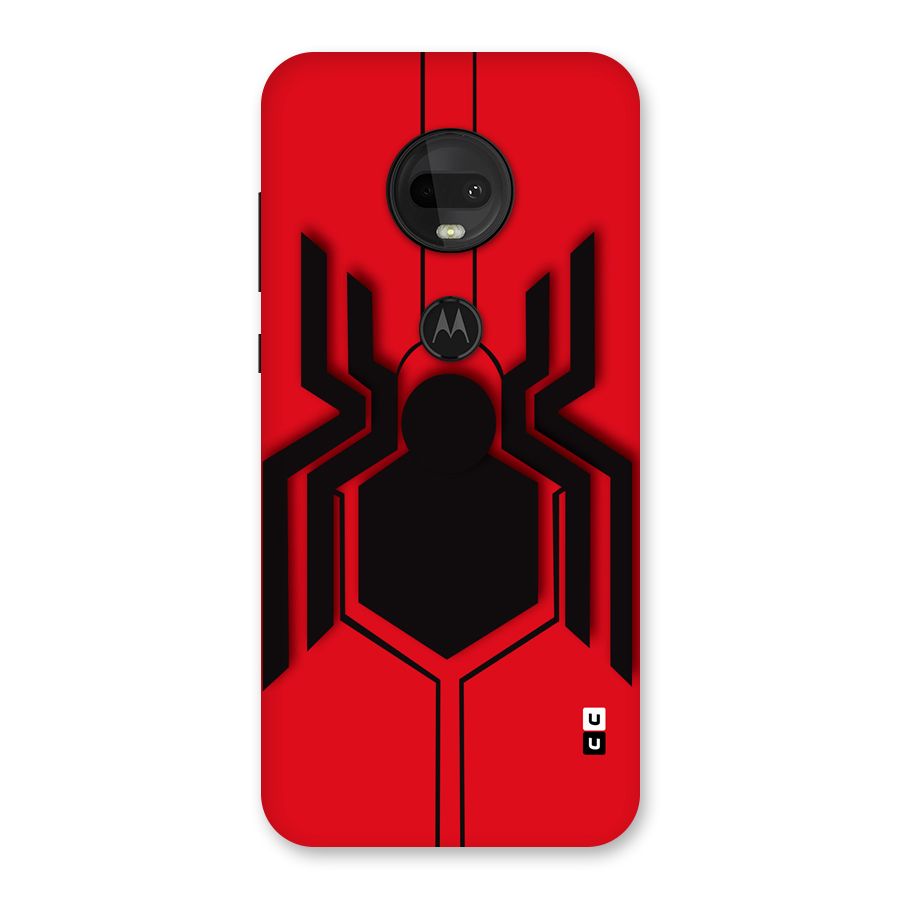 Center Spider Back Case for Moto G7