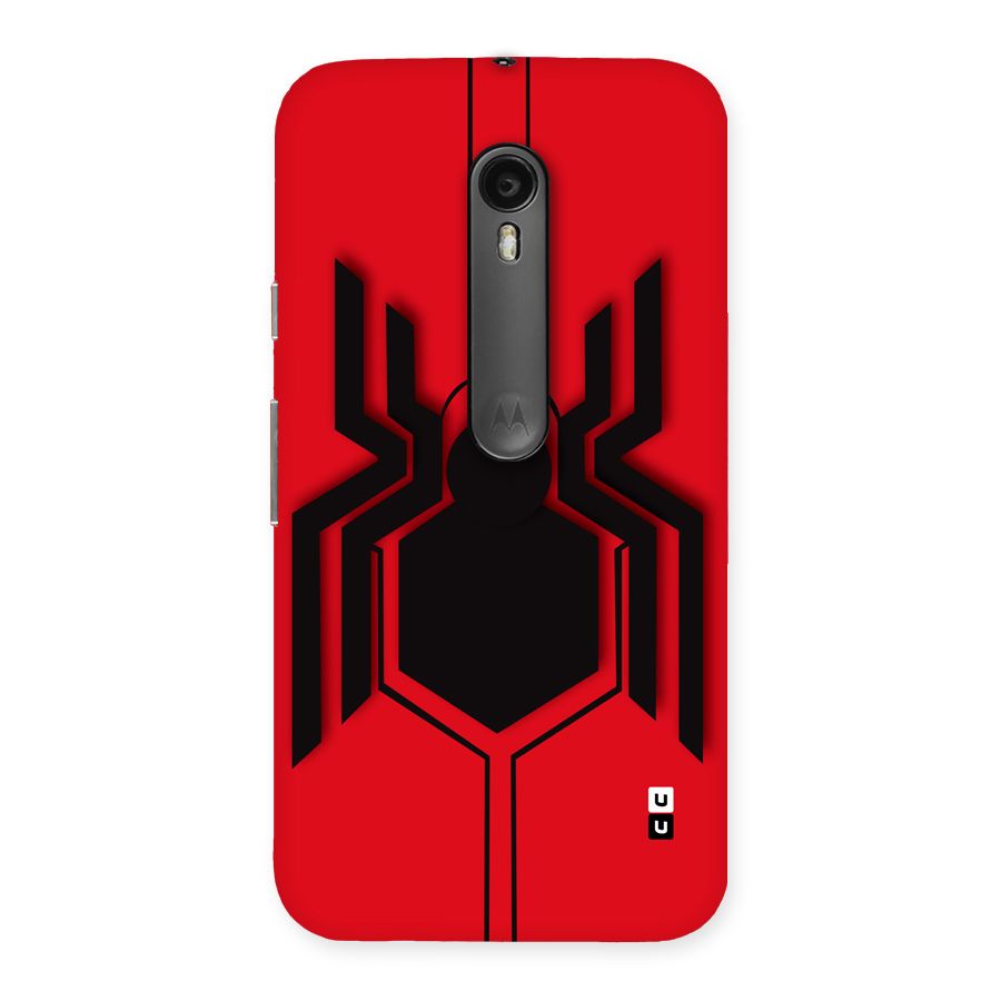 Center Spider Back Case for Moto G Turbo
