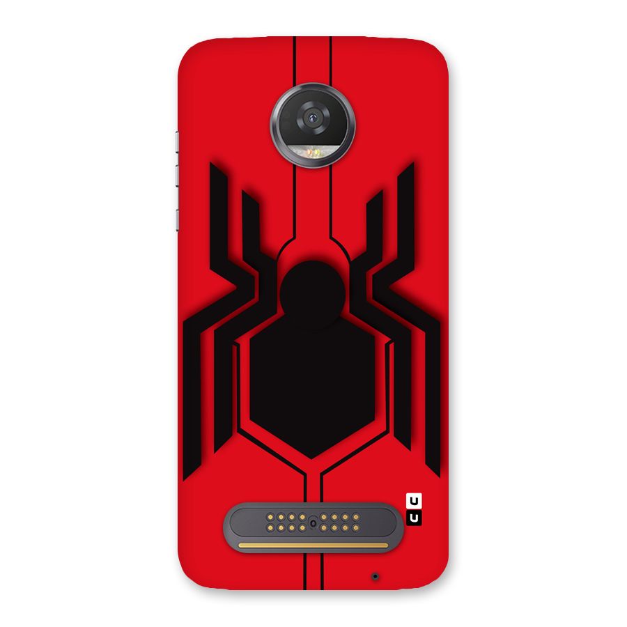 Center Spider Back Case for Moto Z2 Play