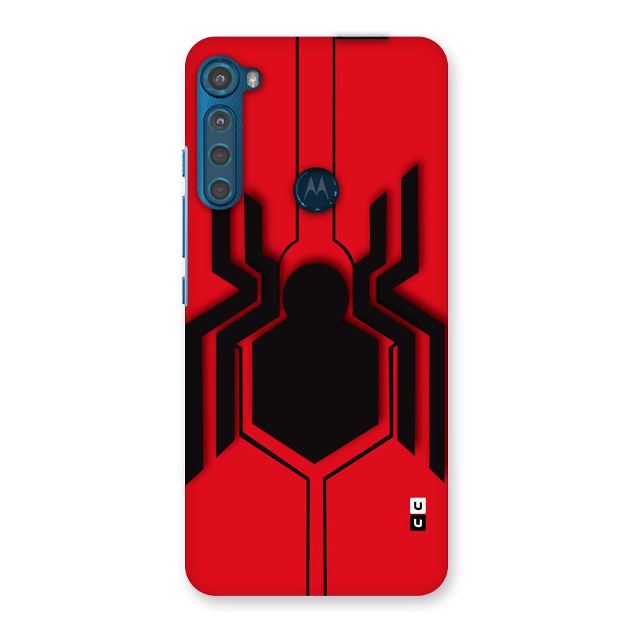Center Spider Back Case for Motorola One Fusion Plus