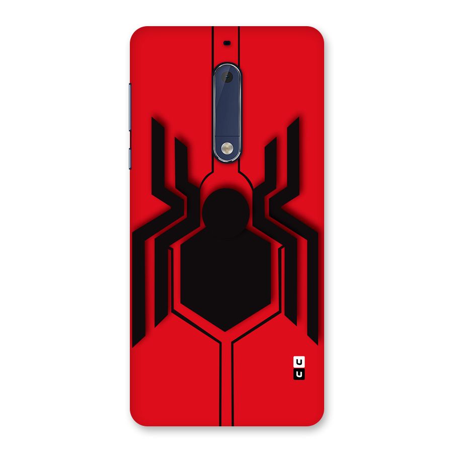 Center Spider Back Case for Nokia 5