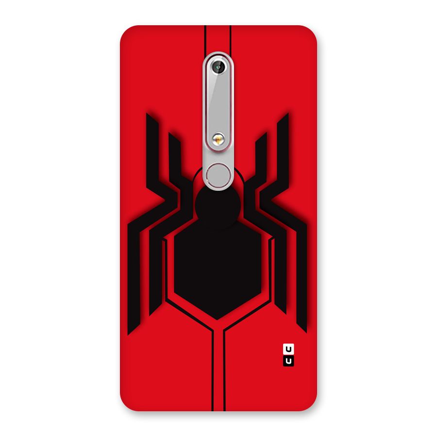 Center Spider Back Case for Nokia 6.1