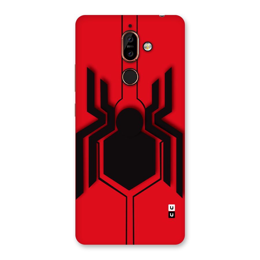 Center Spider Back Case for Nokia 7 Plus