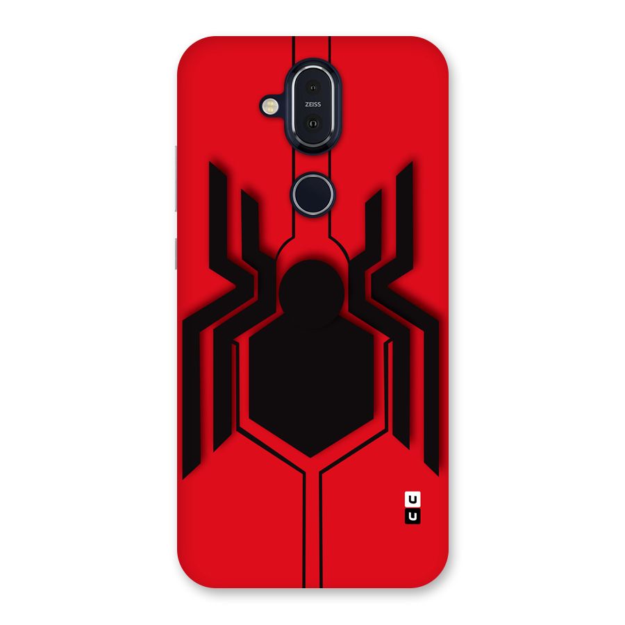 Center Spider Back Case for Nokia 8.1