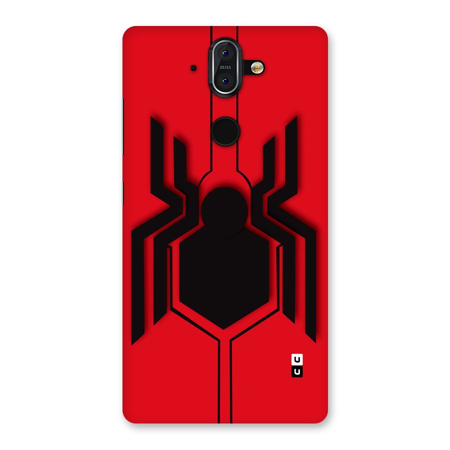Center Spider Back Case for Nokia 8 Sirocco