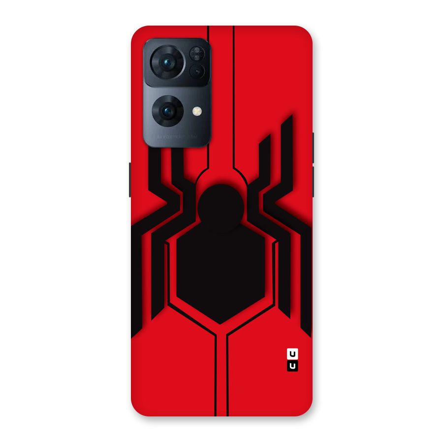 Center Spider Back Case for Oppo Reno7 Pro 5G