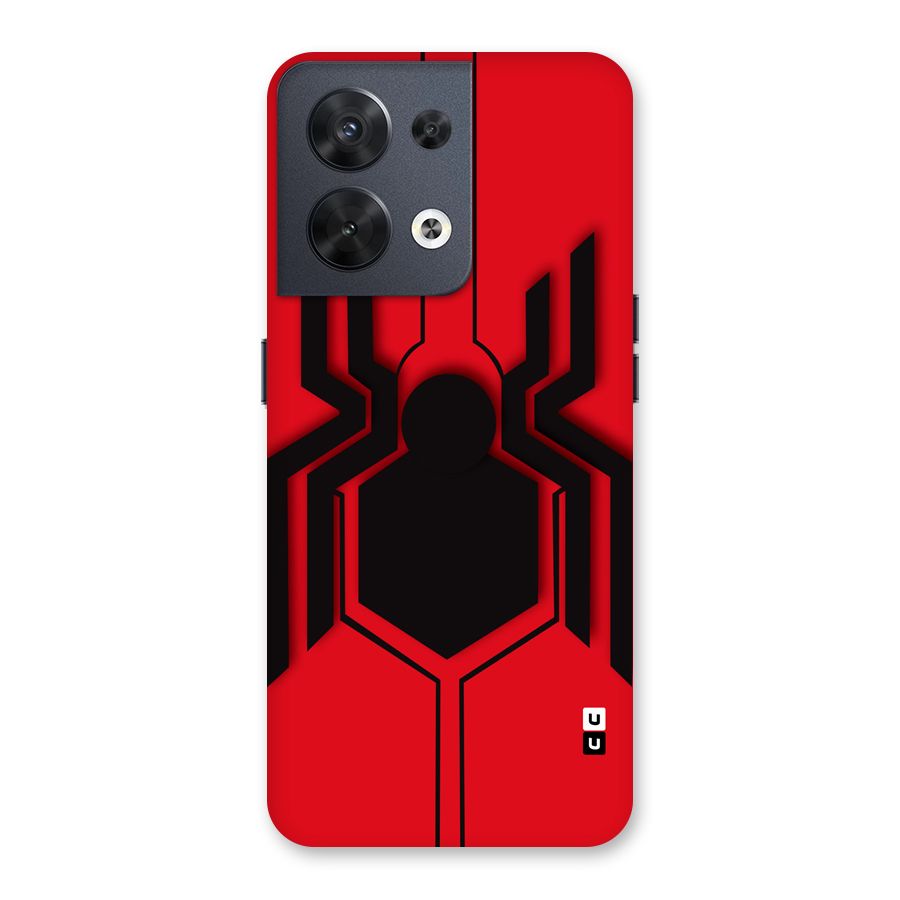 Center Spider Back Case for Oppo Reno8 5G
