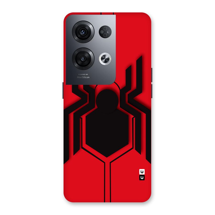 Center Spider Back Case for Oppo Reno8 Pro 5G