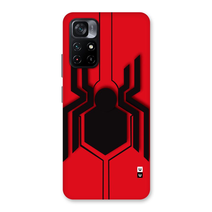 Center Spider Back Case for Poco M4 Pro 5G