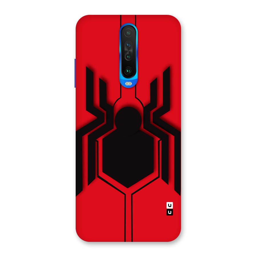 Center Spider Back Case for Poco X2