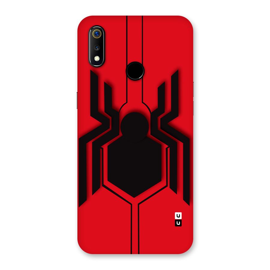 Center Spider Back Case for Realme 3