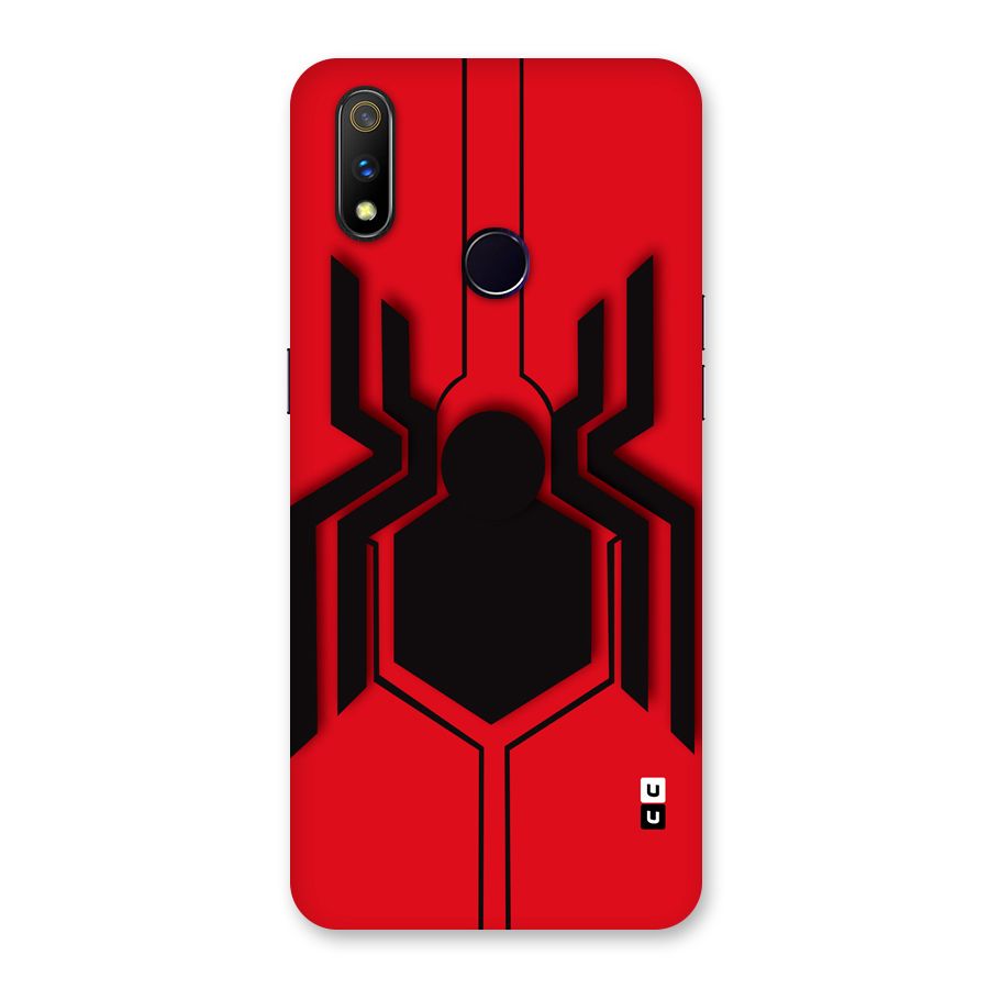 Center Spider Back Case for Realme 3 Pro