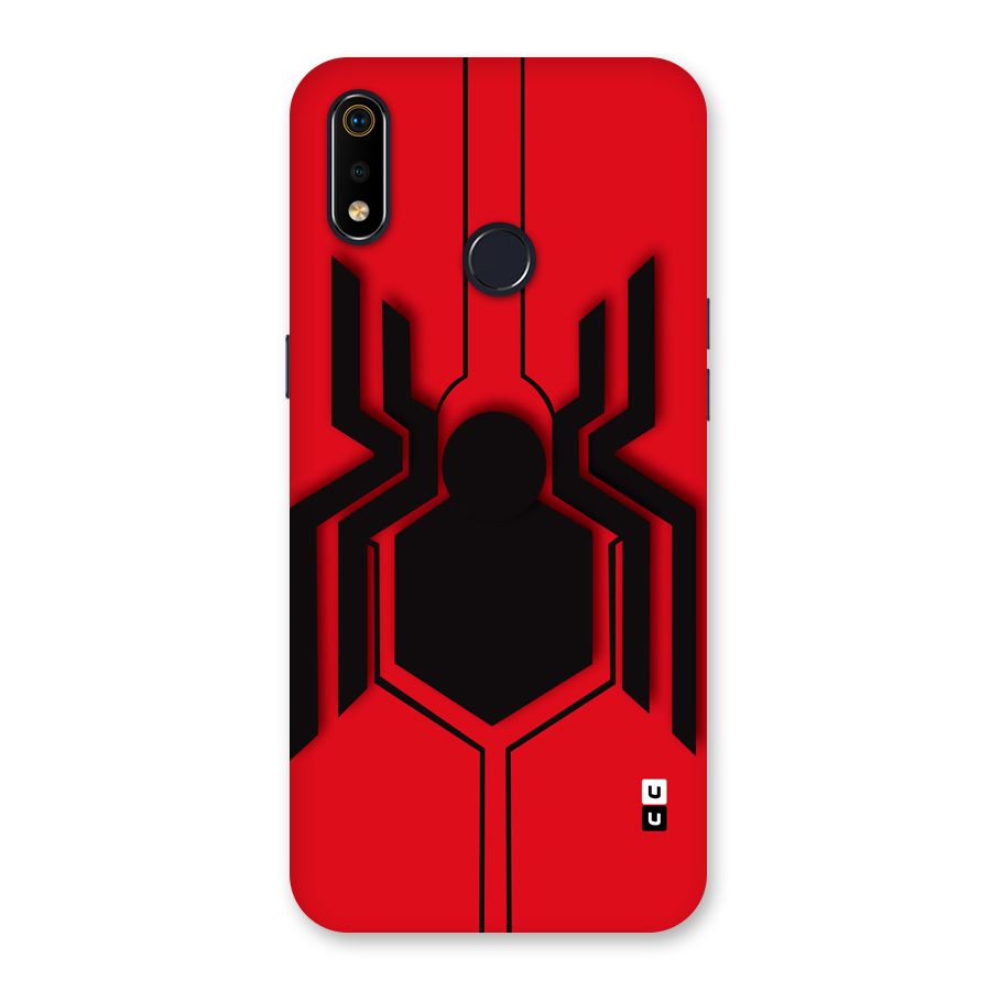 Center Spider Back Case for Realme 3i
