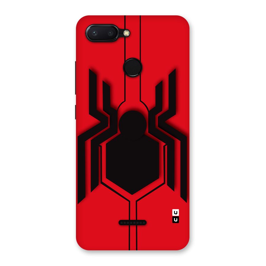 Center Spider Back Case for Redmi 6