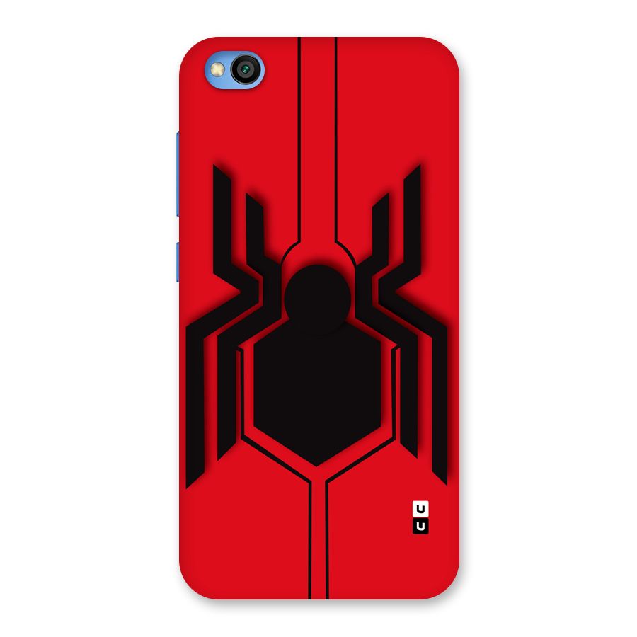 Center Spider Back Case for Redmi Go