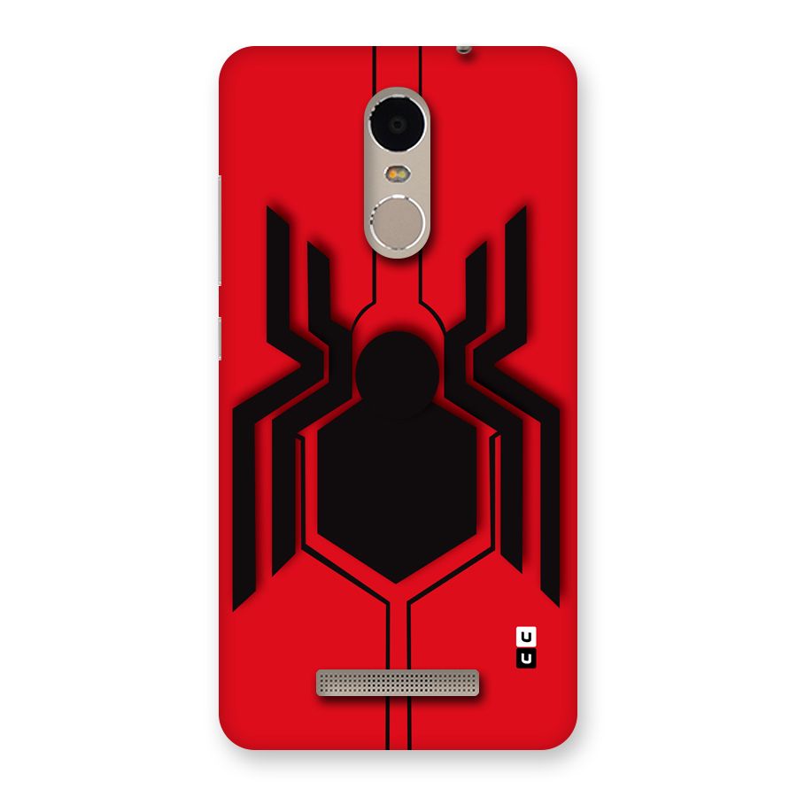 Center Spider Back Case for Redmi Note 3