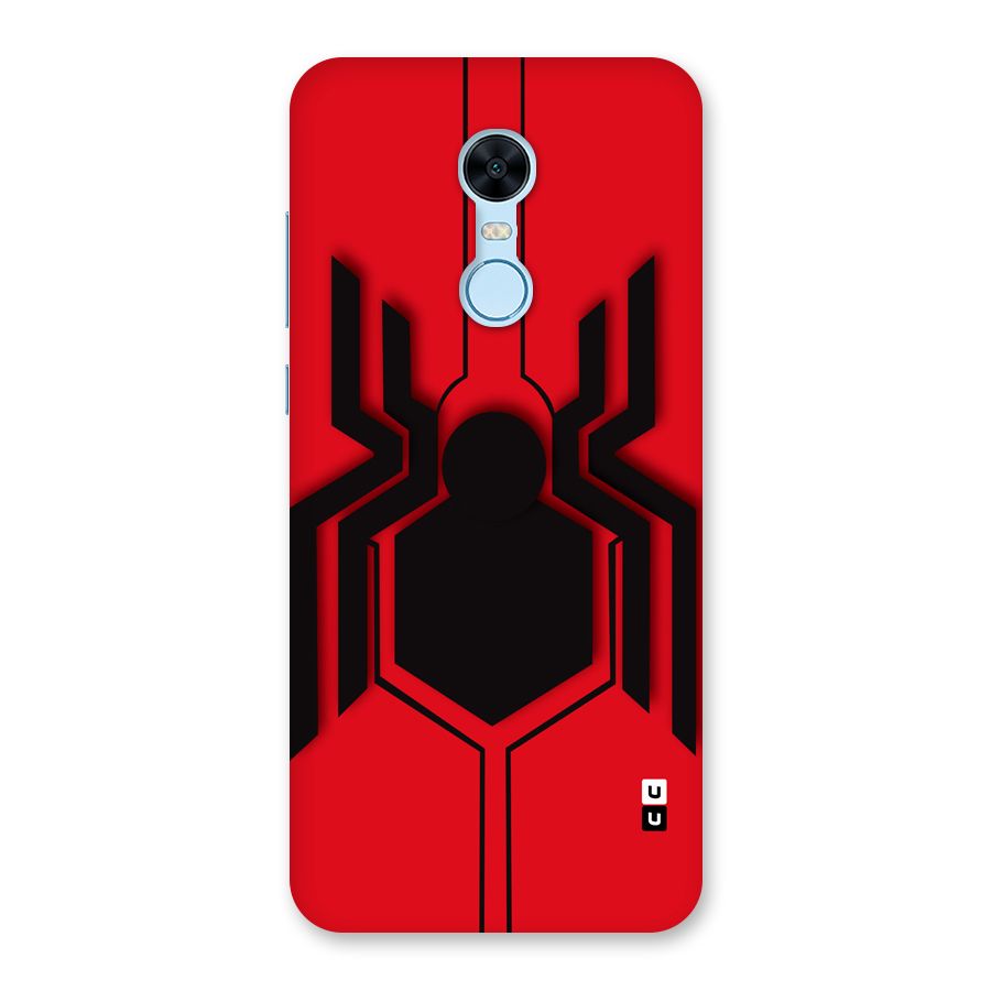 Center Spider Back Case for Redmi Note 5