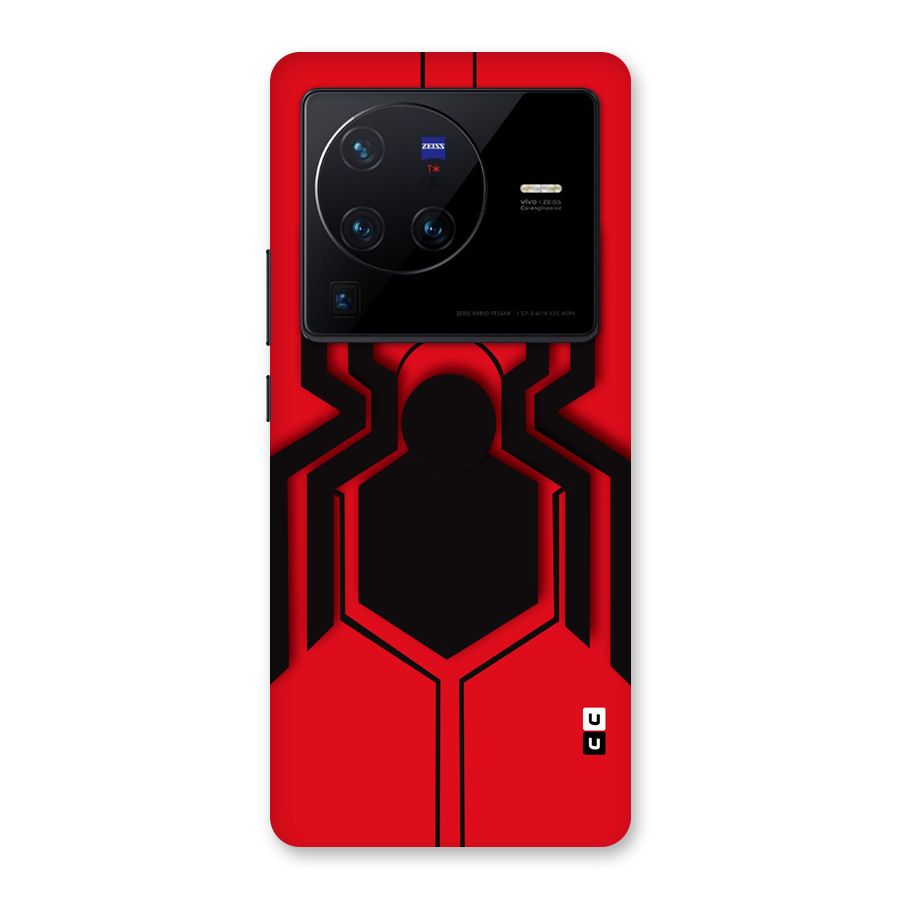 Center Spider Back Case for Vivo X80 Pro