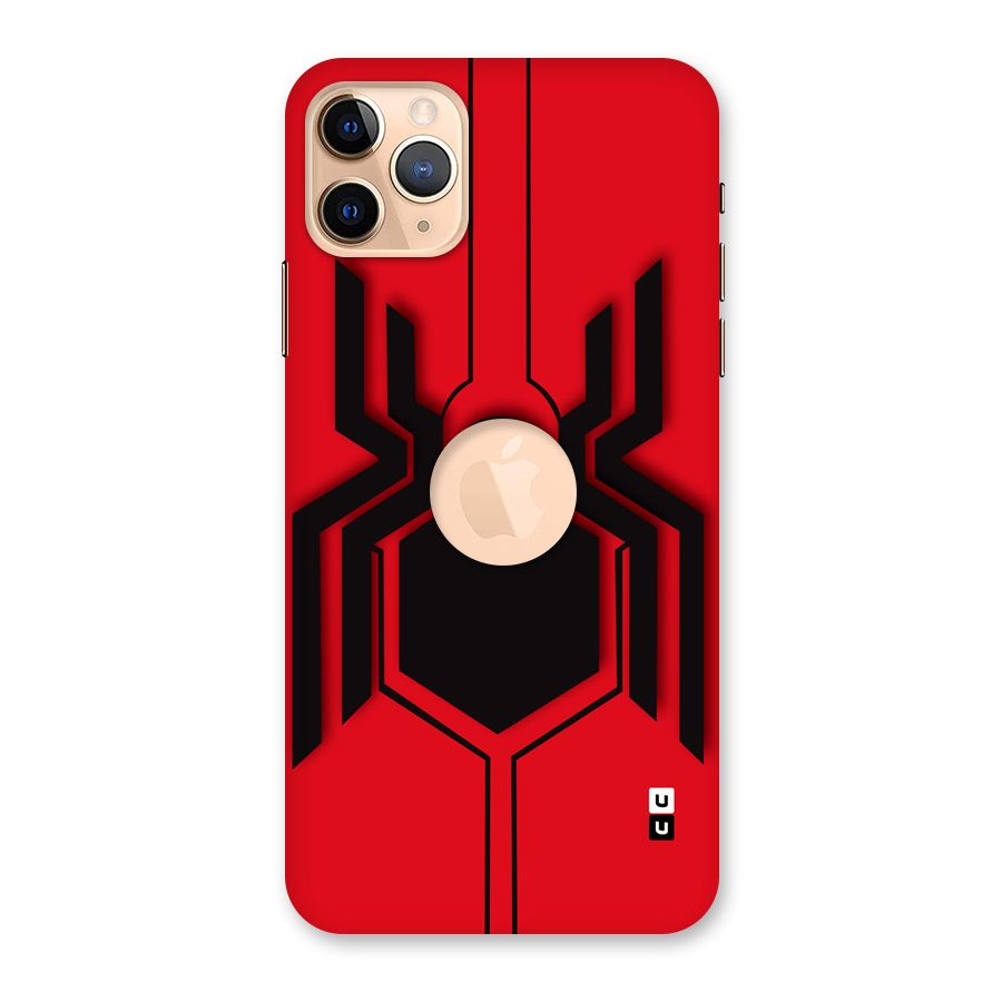 Center Spider Back Case for iPhone 11 Pro Max Logo Cut