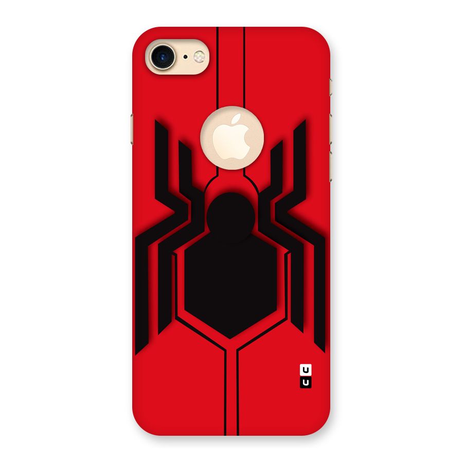 Center Spider Back Case for iPhone 7 Logo Cut