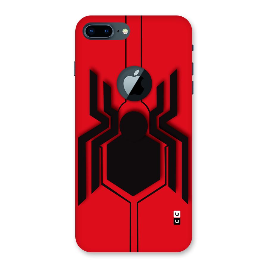 Center Spider Back Case for iPhone 7 Plus Logo Cut