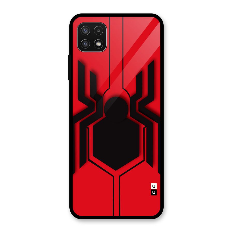 Center Spider Glass Back Case for Galaxy A22 5G
