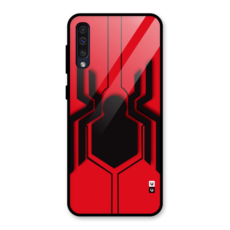 Center Spider Glass Back Case for Galaxy A50