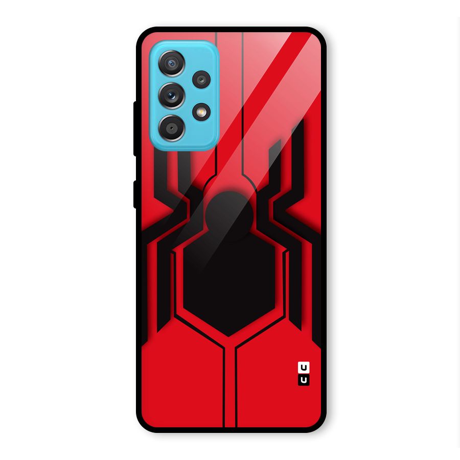 Center Spider Glass Back Case for Galaxy A52