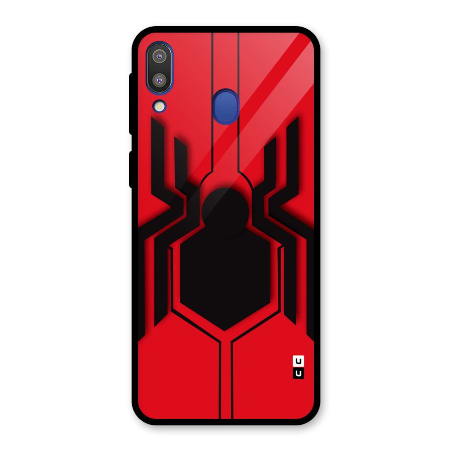 Center Spider Glass Back Case for Galaxy M20