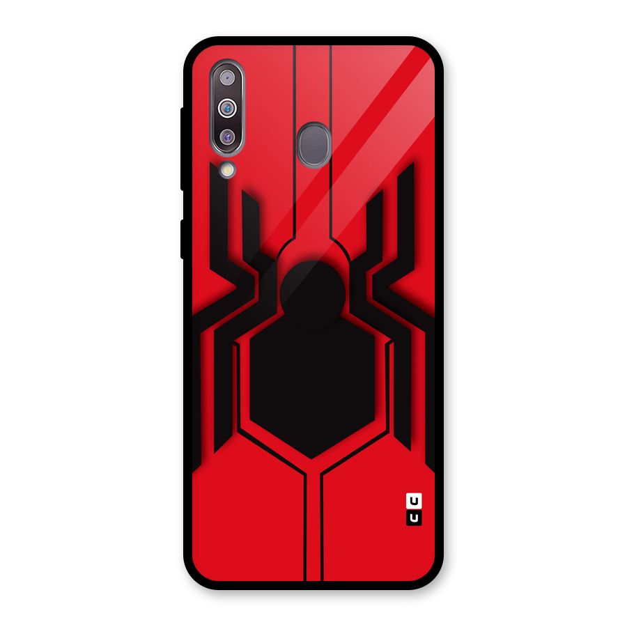 Center Spider Glass Back Case for Galaxy M30