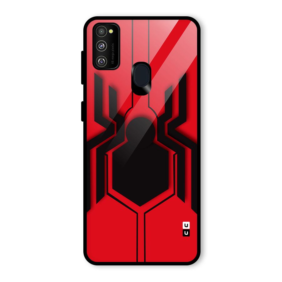 Center Spider Glass Back Case for Galaxy M30s