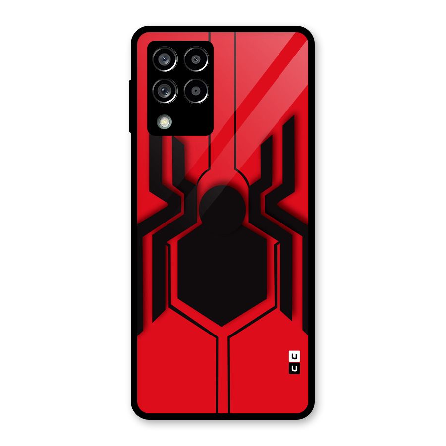 Center Spider Glass Back Case for Galaxy M53 5G