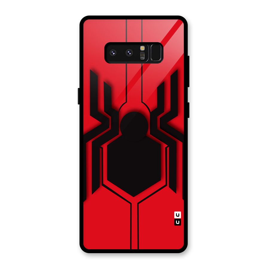 Center Spider Glass Back Case for Galaxy Note 8