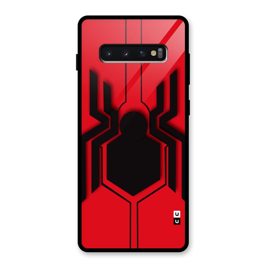 Center Spider Glass Back Case for Galaxy S10 Plus