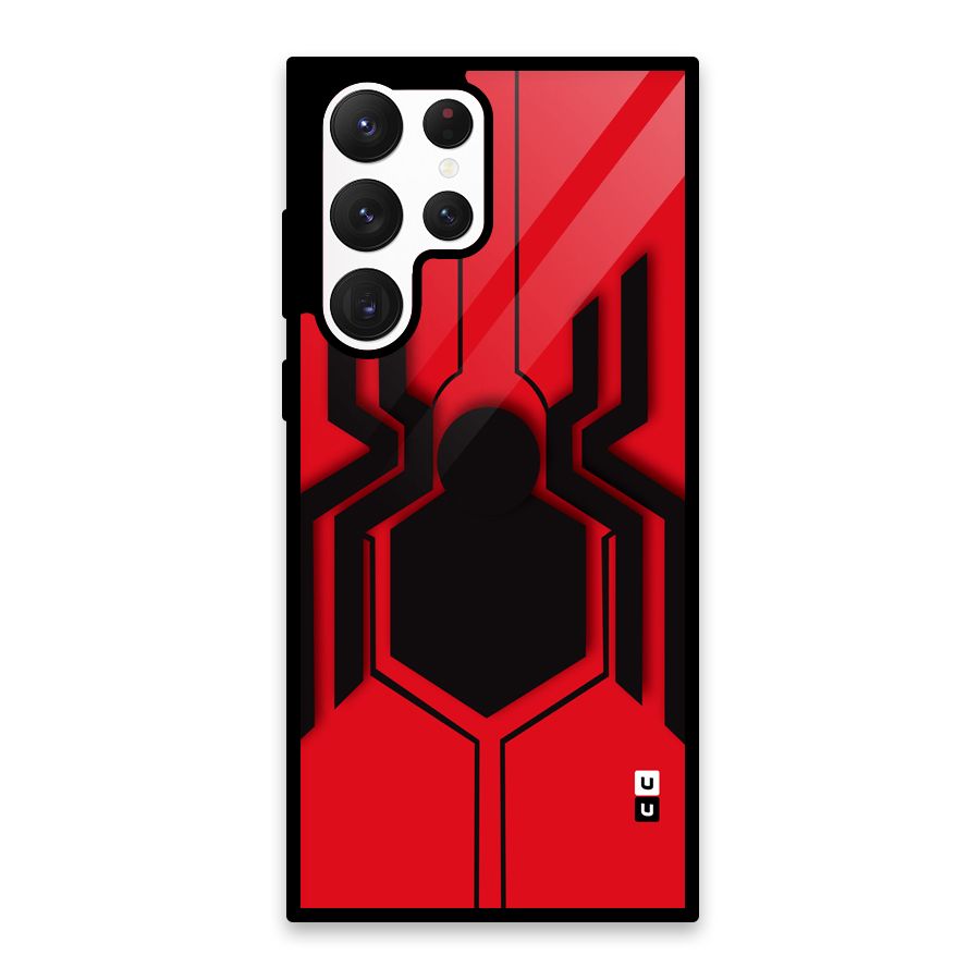 Center Spider Glass Back Case for Galaxy S22 Ultra 5G