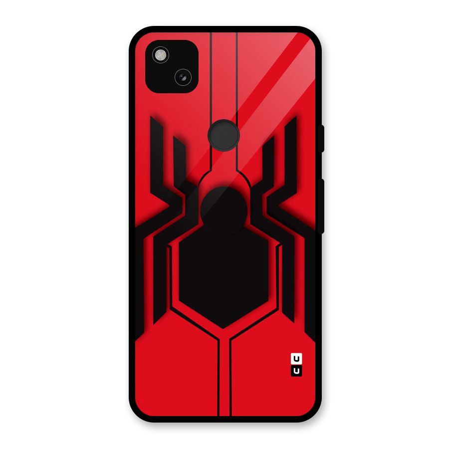 Center Spider Glass Back Case for Google Pixel 4a