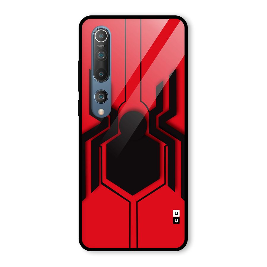 Center Spider Glass Back Case for Mi 10