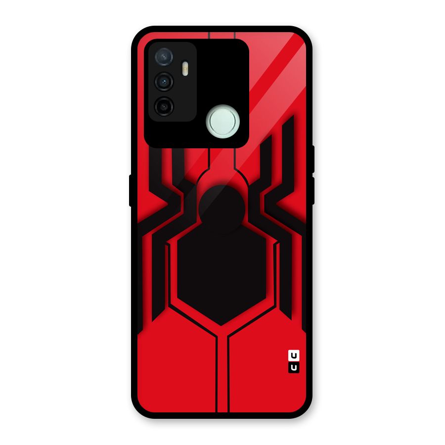 Center Spider Glass Back Case for Oppo A53