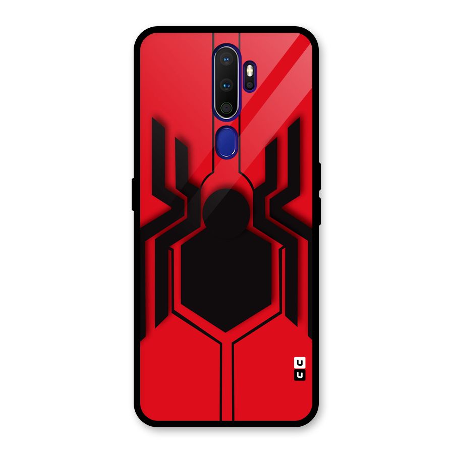 Center Spider Glass Back Case for Oppo A9 (2020)