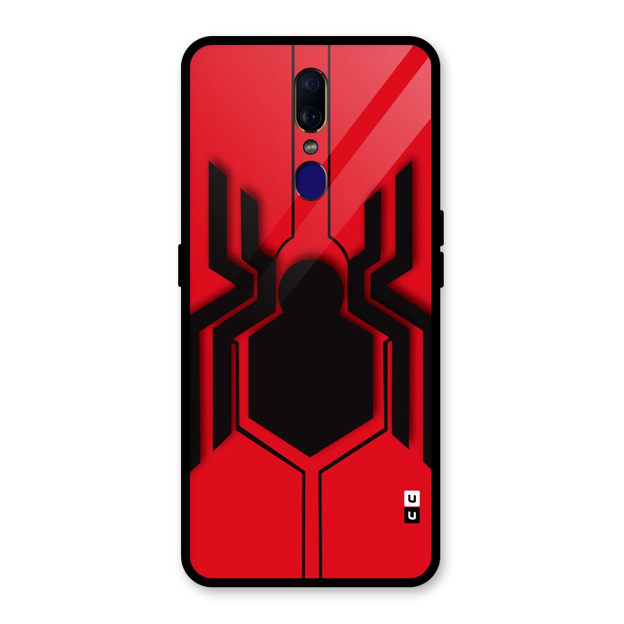 Center Spider Glass Back Case for Oppo F11